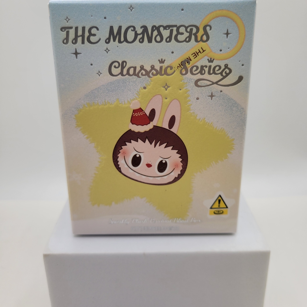 The Monsters Classic Series-Sparkly Plush Pendant Blind Box LABUBU NWT